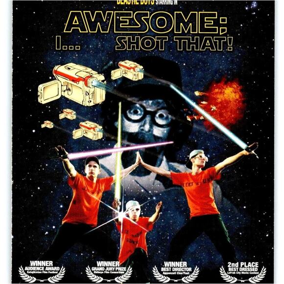 Beastie Boys Awesome I Shot That Postcard Vintage Movie Promo 2006 Space Age Art - Picture 1 of 3